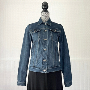 Gap Indigo 1969 Icon Denim Jacket Size S Tall